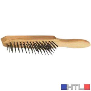 SPAZZOLA A MANO CON BASE LEGNO SIT 290x37 mm