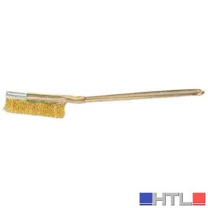 SPAZZOLA A MANO 'SLIM' OTTONE SIT mm 220x6x15h