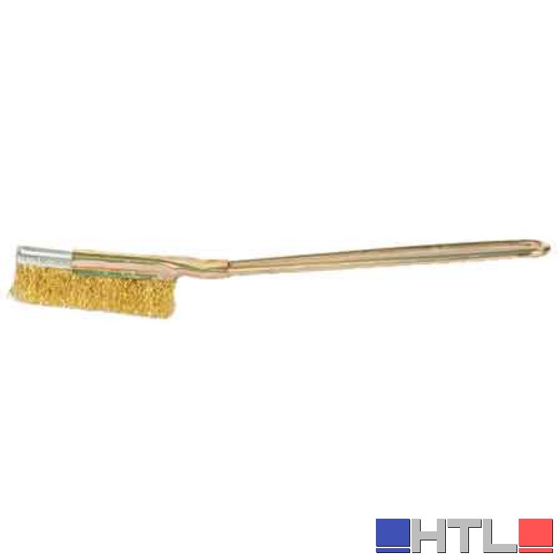SPAZZOLA A MANO 'SLIM' OTTONE SIT mm 220x6x15h