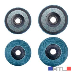 DISCO LAMELLARE ALLO ZIRCONIO ECO Ø 115x22 mm - grana 120 (Confezione da 10 pezzi)