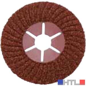 DISCO SEMIFLESSIBILE AL CORINDONE Ø 115x22 mm - grana 16 (Confezione da 5 pezzi)