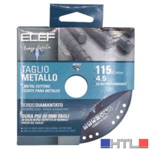 DISCO DIAMANTATO PER FERRO Ø 115 mm