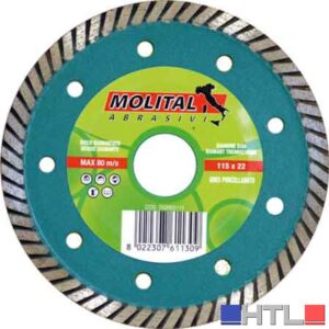 DISCO DIAMANTATO 'GRES' MOLITAL Ø 115 mm