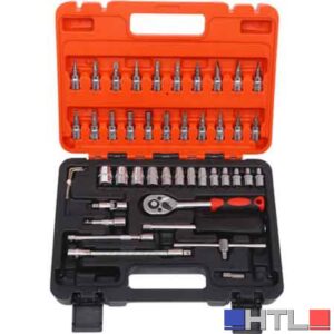 VALIGETTA 46 PEZZI CARDINALE Attacco 1/4"