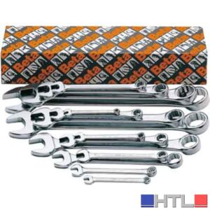 SERIE CHIAVI COMBINATE ART. 42/S14 BETA 14 pezzi - 6÷24 mm