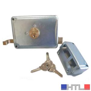 SERRATURA PORTONCINO 'P27' FACCHINETTI E70 Dx - Scatola 140x85 mm