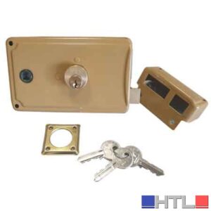 SERRATURA PORTONCINO 'P33' FACCHINETTI E60 Dx - Scatola 120x85 mm