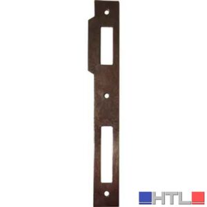 CONTROPIASTRA PER SERRATURA 'PATENT GRANDE' QUADRA BONAITI Bronzata