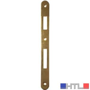 CONTROPIASTRA PER SERRATURA 'PATENT GRANDE' TONDA BONAITI Bronzata