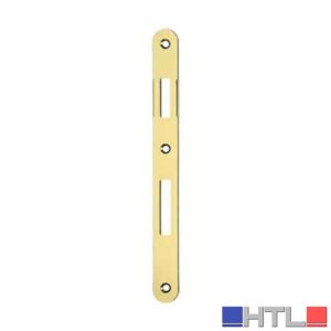 CONTROPIASTRA PER SERRATURE PATENT BORDO TONDO AGB Bronzata