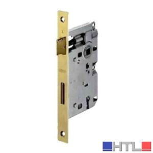 SERRATURE PER PORTE IN LEGNO PATENT BORDO QUADRO 'MOD. 570' AGB E50 - Bronzata (Confezione da 2 pezzi)