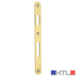 CONTROPIASTRA PER SERRATURE PATENT GRANDE BORDO TONDO AGB Bronzata