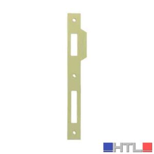 CONTROPIASTRA PER SERRATURE PATENT GRANDE BORDO QUADRO AGB Bronzata