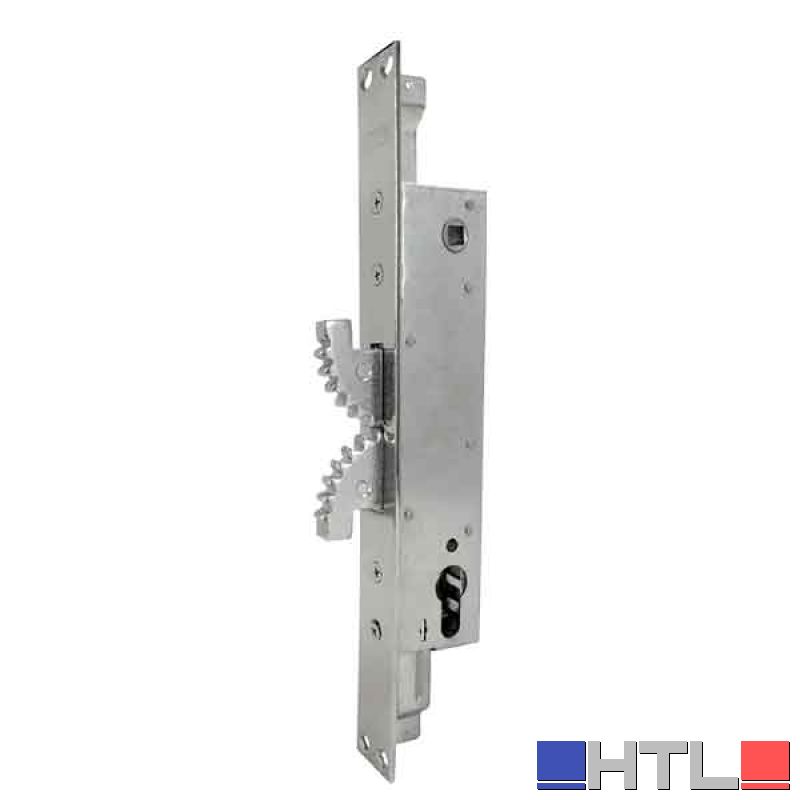 SERRATURA DA MONTANTE A DOPPIO GANCIO '2572' IBFM E30 - Scatola 49x205 mm
