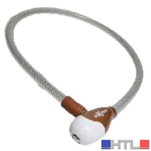 LUCCHETTO PER BICI A FUNE 12 mm x 80 cm