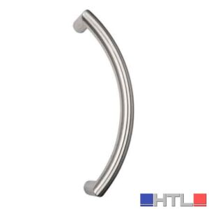 MANIGLIONE INOX 'MINNESOTA' Ø 32x382 mm, Inter. 350 mm - Colore Inox satinato (Confezione da 2 pezzi)