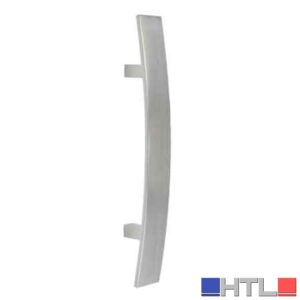 MANIGLIONE INOX 'FLORIDA' 40x10x500 mm, Inter. 300 mm - Colore Inox Satinato (Confezione da 2 pezzi)