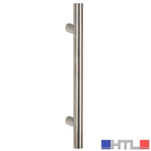 MANIGLIONE INOX 'ARIZONA' Ø 30x500 mm, Inter. 300 mm - Colore Inox satinato (Confezione da 2 pezzi)