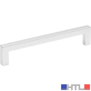 MANIGLIA PER MOBILI 'UN34' Interasse 128 mm - Cromo lucido