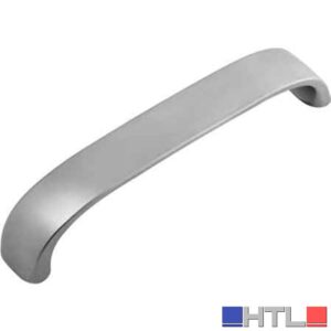 MANIGLIA PER MOBILI 'UN45' Interasse 128 mm - Cromo opaco