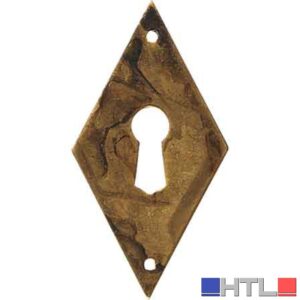 BOCCHETTA PER MOBILI '30667' VERTICALE 25x49 mm - Ottone antico
