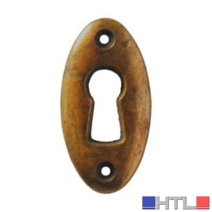 BOCCHETTA PER MOBILI '8065' 18x35 mm - Patinato antico