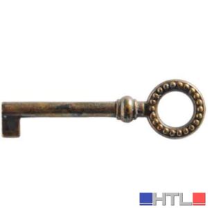 CHIAVE PER MOBILI '7003' 22x74 mm - Patinato antico