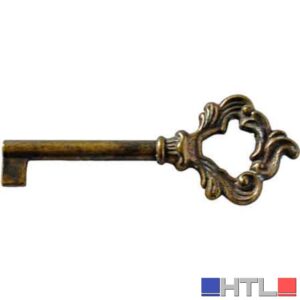 CHIAVE PER MOBILI '7009' 31x81 mm - Patinato antico