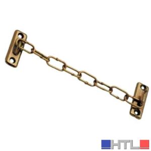CATENA DI SICUREZZA OTTONE PER PORTE 150 mm - Ottone bronzato (Confezione da 25 pezzi)