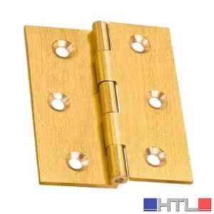 CERNIERA FRESATA MEZZO COLLO 40x35 mm - Bronzata (Confezione da 24 pezzi)