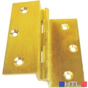 CERNIERA FRESATA DOPPIO COLLO 40x35 mm - Bronzato (Confezione da 24 pezzi)