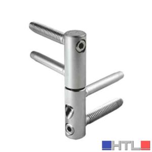 CERNIERA '3D' AGB Ø 14 mm - Bronzata (Confezione da 12 pezzi)