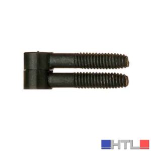 CERNIERA PER MOBILI TIPO ANUBA 9x12 mm - Ottone antico