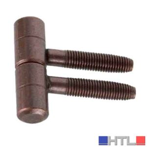 CERNIERA TIPO ANUBA Ø 11 mm - Ottonata (Confezione da 10 pezzi)