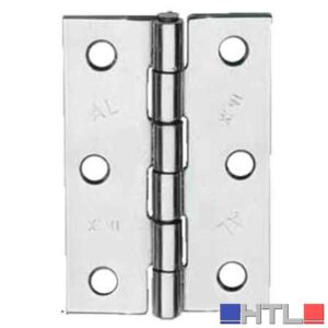 CERNIERA INOX MEZZE LARGHE PESANTI 50x40 mm (Confezione da 24 pezzi)