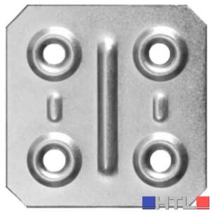 PIASTRINA PIANA 4x4 cm (Confezione da 200 pezzi)