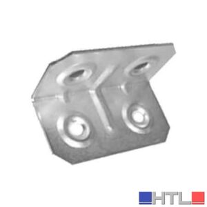PIASTRINA PIEGATA 2x2 cm (Confezione da 100 pezzi)