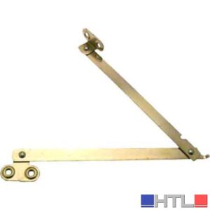 ASTA SNODATA CON FERMO 15 cm - Dx/Sx - Nichelato