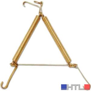 APPENDIPIATTI A MOLLA N° 1 - per Ø 12÷16 cm (Confezione da 10 pezzi)