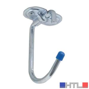 GANCIO A SOFFITTO MULTIUSO RIPIEGABILE 130x62 mm