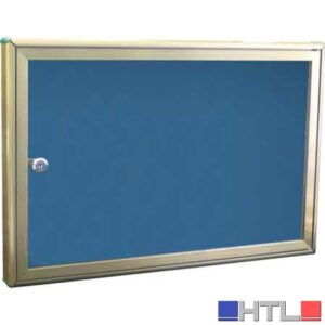 BACHECA PORTA AVVISI IN ALLUMINIO CARDINALE cm 55x37x5 (per 2 fogli A4 o 1 foglio A3)