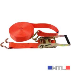 CINGHIA DI ANCORAGGIO CON CRICCHETTO G. SPONDA '50' 50 mm x 12 mt - Portata 1500-3000 Kg