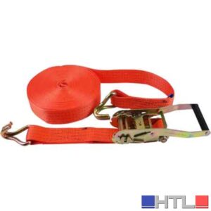 CINGHIA DI ANCORAGGIO CON CRICCHETTO G. UNCINO '50' 50 mm x 12 mt - Portata 1500-3000 Kg