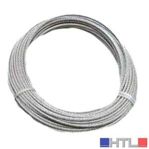 FUNE ZINCATA PER TAPPARELLE Ø 1,8 mm - rotolo 6 mt