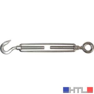 TENDITORE AD OCCHIO E GANCIO INOX 10 mm