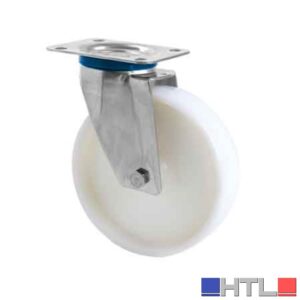 RUOTA INDUSTRIALE GIREVOLE ART. 119 AVO 100x30 mm - portata 150 kg