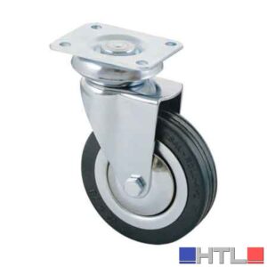 RUOTA ARREDAMENTO ART. 155 AVO 100x24 mm - portata 80 kg
