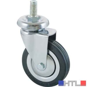 RUOTA ARREDAMENTO ART. 155B AVO 100x24 mm - fil. M12 - portata 80 kg
