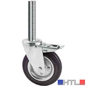 RUOTA TUBI INNOCENTI ART. 103BI AVO C/FRENO 200x50 mm - portata 205 kg
