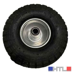 RUOTA PNEUMATICA PER CARRELLI CON DISCO IN ACCIAIO CARDINALE 260x85 mm - portata 150 kg